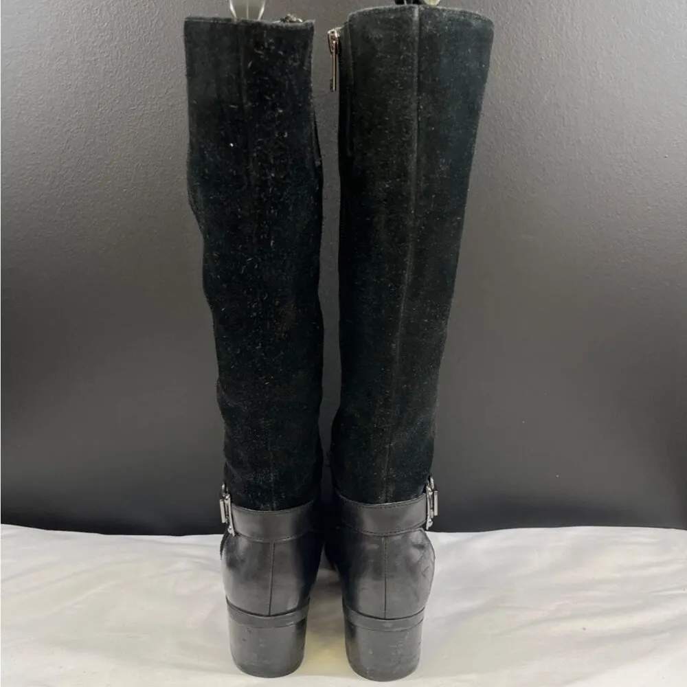 Anne Klein Joetta Women's Black Riding Boots/Knee High Size 6M SKU 5611 - Image 4