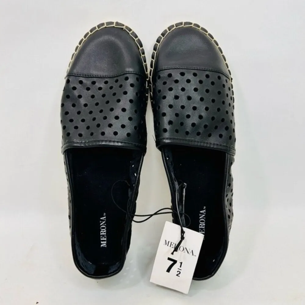 NEW Target Merona Black Espadrilles size 7.5 - Image 4