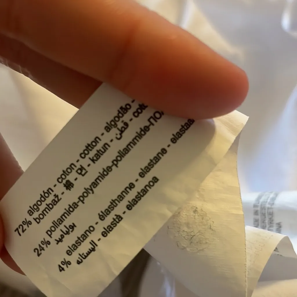 Zara White Mini Dress - Image 5