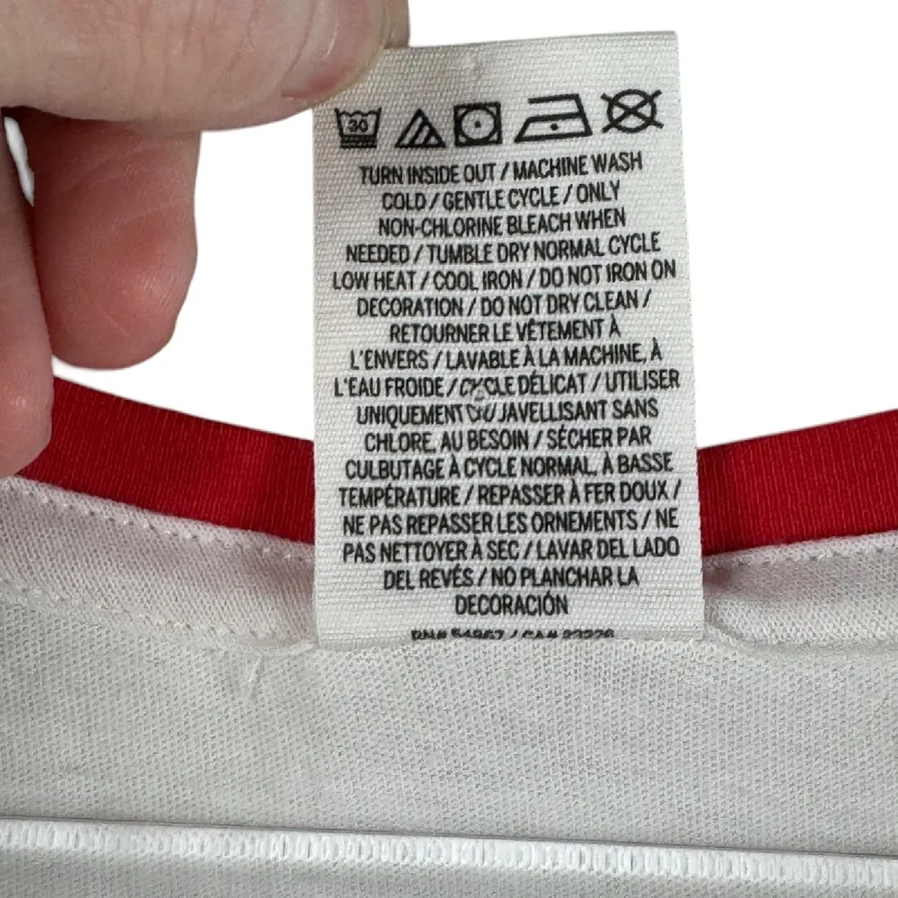 PINK Victoria's Secret‎ Bling American Flag Sequin Tank Top Patriotic Blue Red S - Image 4