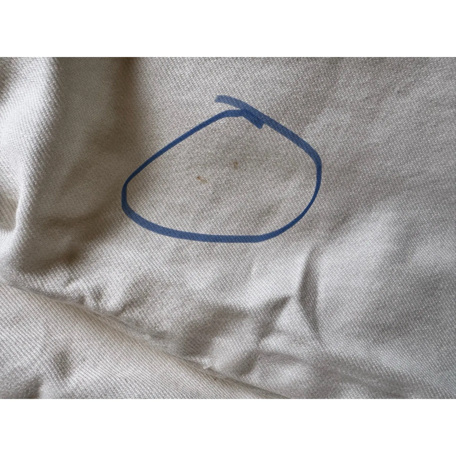 NWD Madewell Harlow Wide Leg Trouser Jeans Pleated Airy Denim VTG Canvas Size 28 - Image 9