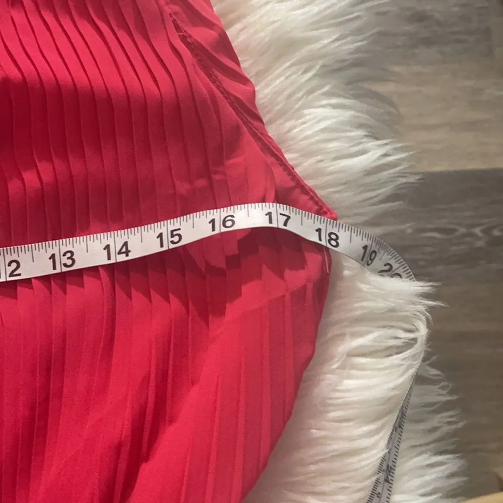 Nanette Lepore Red Asymmetrical Dress - Image 8