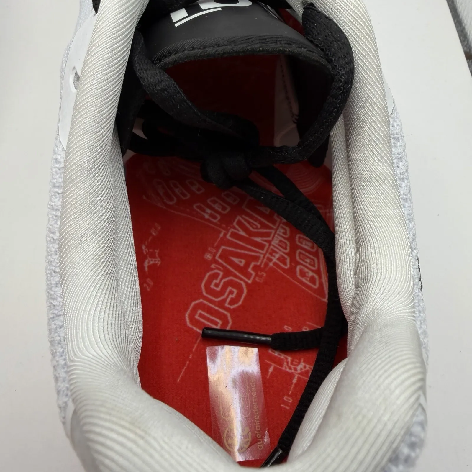 Osaka KAI MK1 Uni Women's US 10.5, Men's US 9 Iconic White Field Hockey Shoes - Image 8