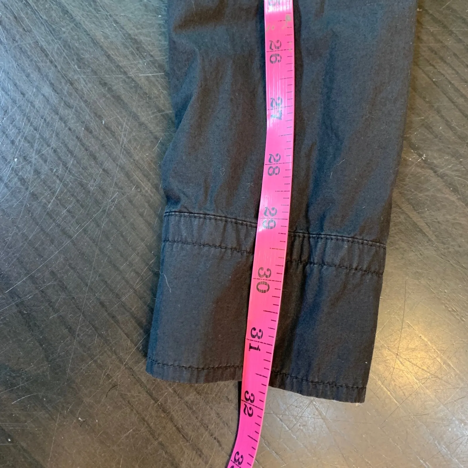 Standard JAMES PERSE Black Split Mandarin Collar Button-Up Cotton Shirt 3 Large‎ - Image 13