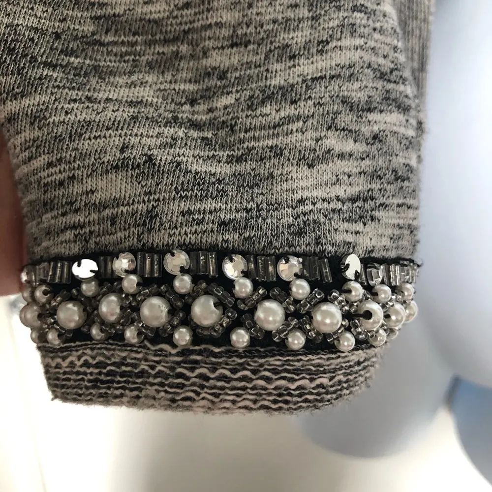 🆕 Express Beaded Open Blazer Jacket - Image 4