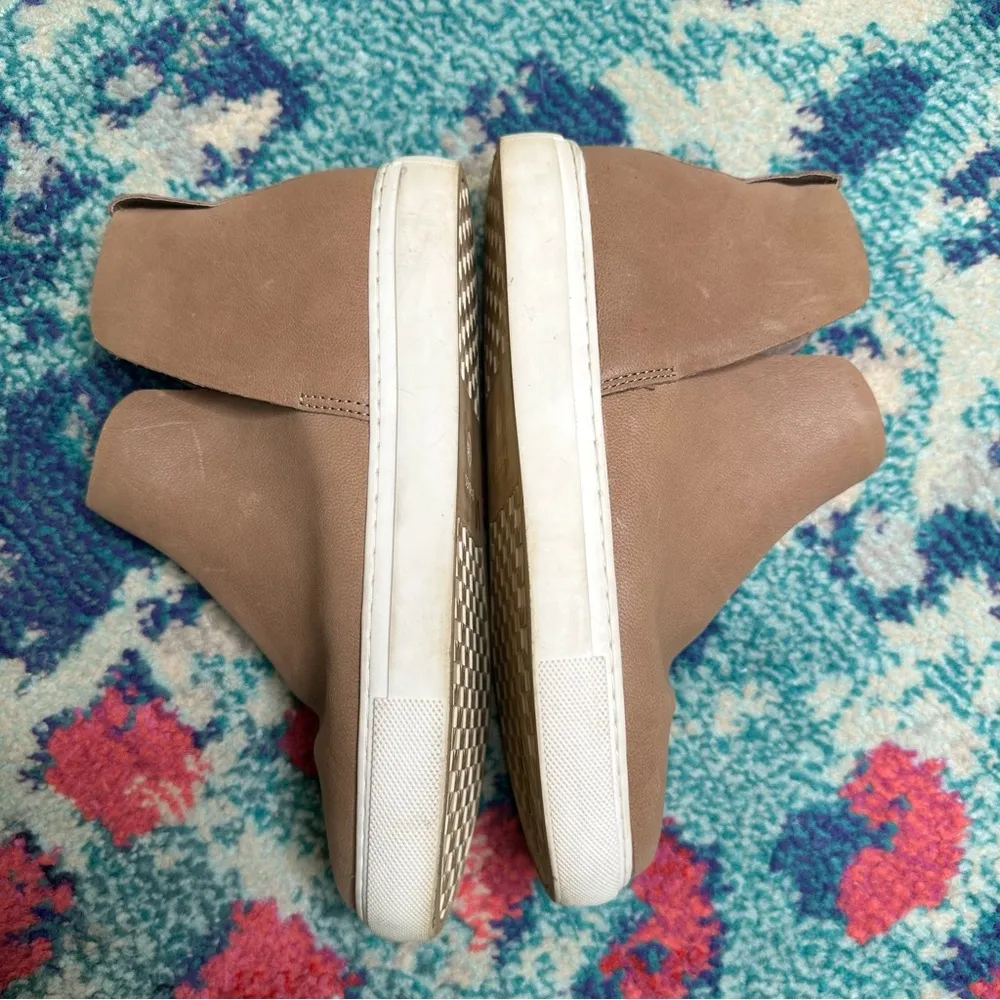 Birdies The Falcon High Top Sneaker in Cafe Au Lait Brown Leather Size 7.5 - Image 9