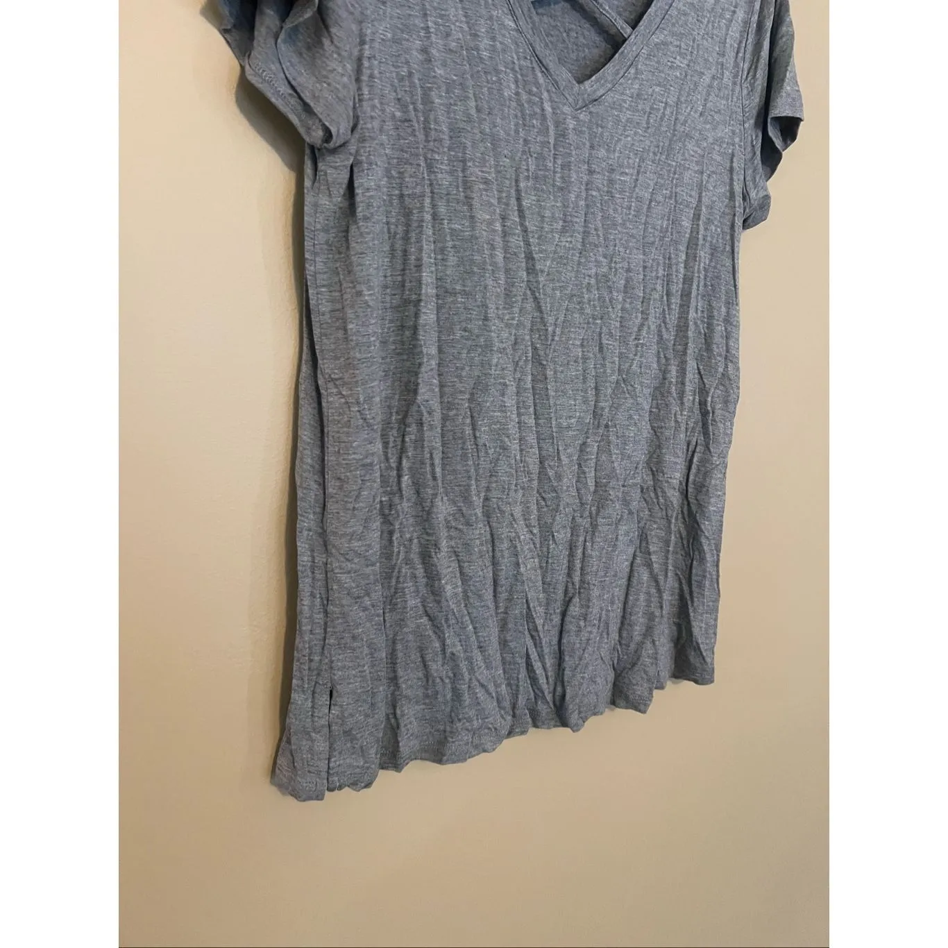Cupio Grey T-Shirt Woman’s Size Large - Image 2