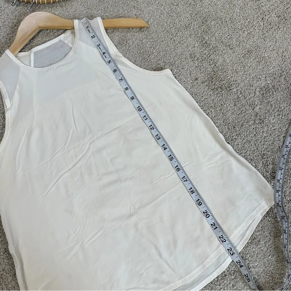 Lululemon Women’s Sculpt Tank Top Sleeveless Lightweight in White Size 4 - Image 11