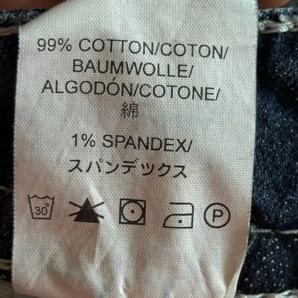 Silver Jeans‎ Suki Surplus Capri Womens 26 Blue Denim Embroidered Pockets Casual - Image 12