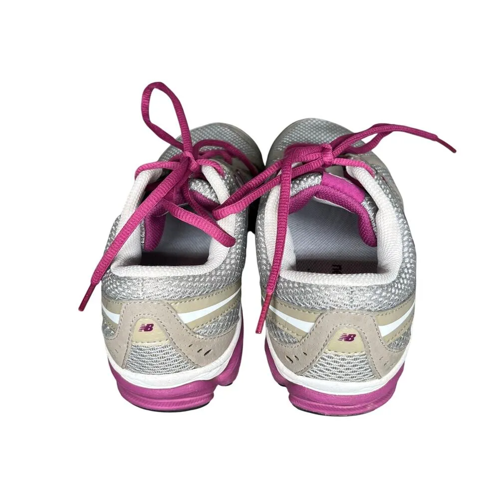 New Balance Womens 690 Gray Pink Sneakers‎ Size 8 - Image 3