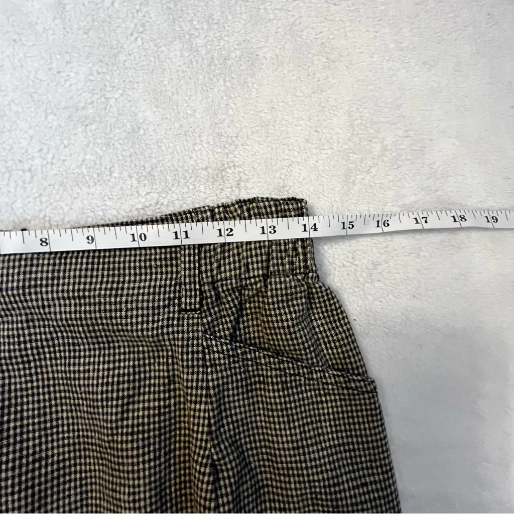 Vintage Peddlers HighWaisted Skirt Gray and White Houndstooth 9/10 Black Size undefined - Image 10