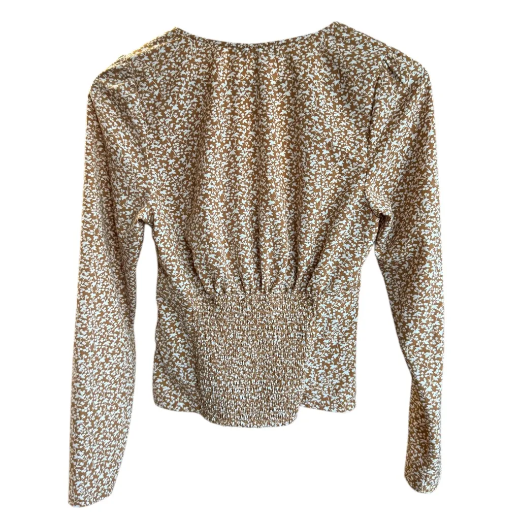 Abercrombie & Fitch Floral Sweetheart Blouse Sz S‎ - Image 4