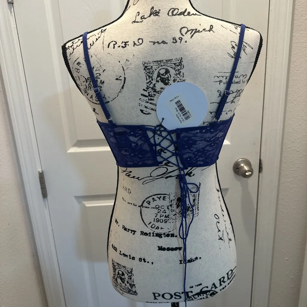 Princess Polly Shayna Corset Blue Top - Image 6