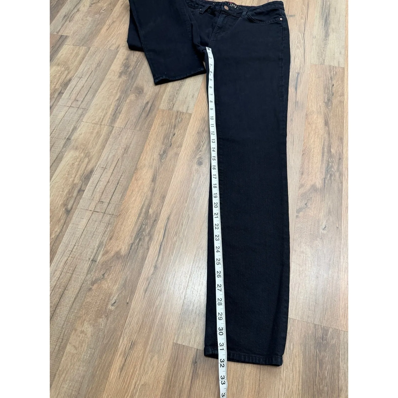 Kate Spade Black Skinny Jeans Women's Size 29 Mid Rise Classic Fit - Image 12