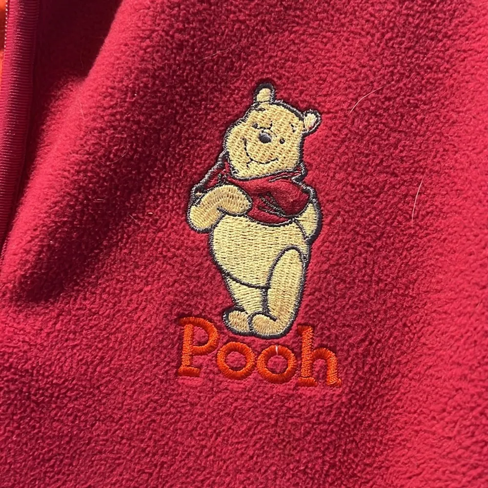 EUC Winnie the Pooh fleece. Size m - Image 2