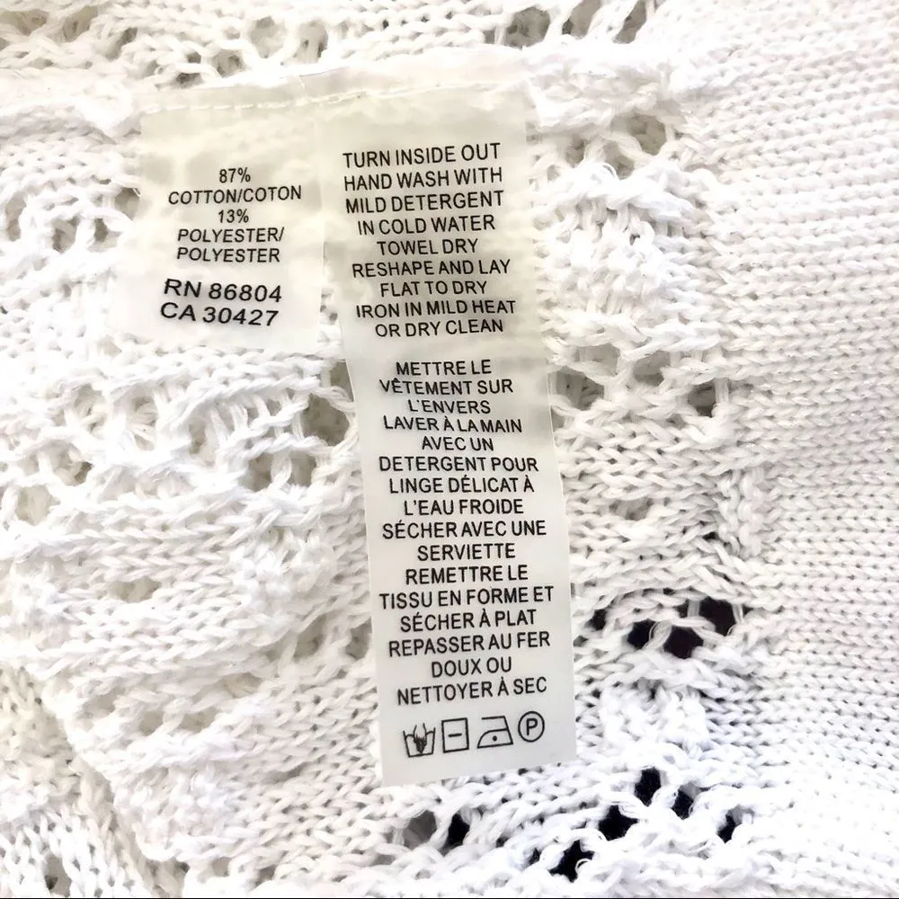 ⭐️White Knit Sweater by Magaschoni - Image 8