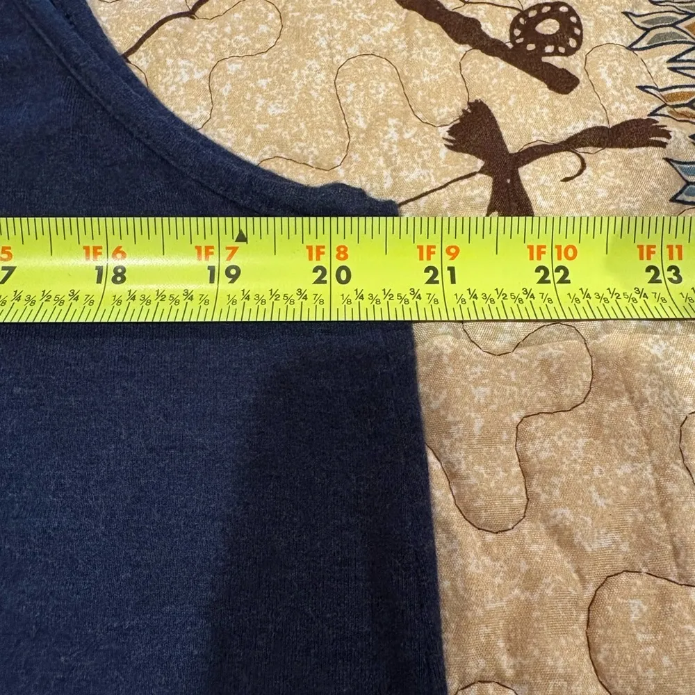 Market & Spruce Merritt one Pocket Knit Tank Top Navy size women’s XL - Image 7