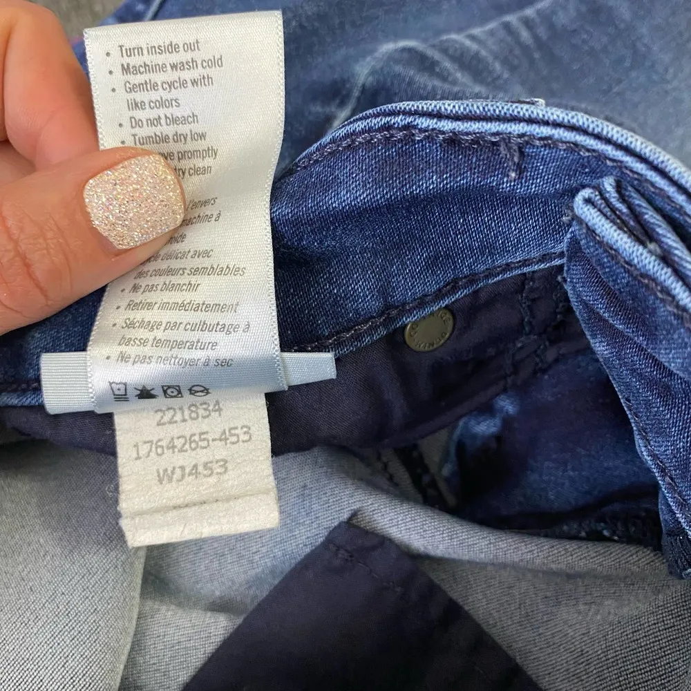 Paige Womens Paula Verdugo Ankle Raw Hem Cuffed Denim Jeans size 26 - Image 6