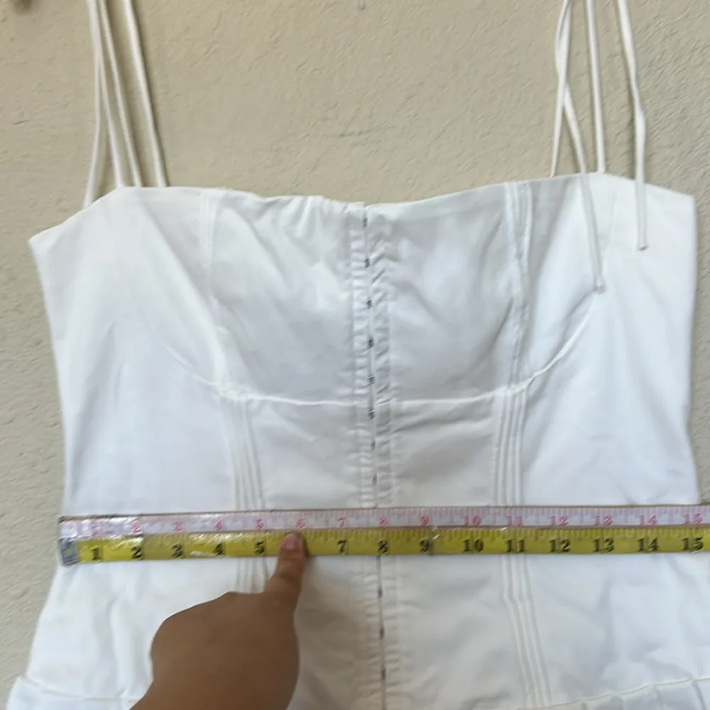 HOUSE OF CB 'Marcy' White Pleated Mini Dress‎ NWOT size XL - Image 7