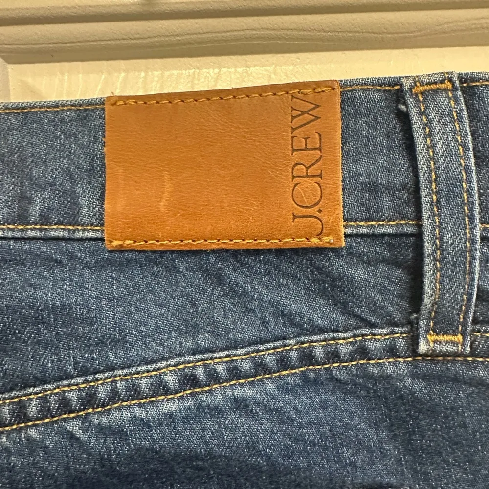 J. Crew Primerose Wash Mid Rise Slouchy Straight Dad Denim Jeans‎ BP294 Size 28 - Image 4