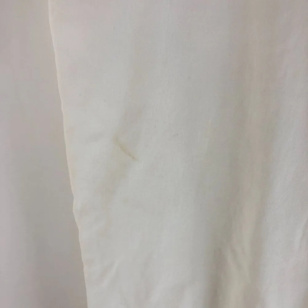 Chicos So Slimming Brigitte Crop Pants Pull On White Size L/14 (Chico's 2.5) - Image 2