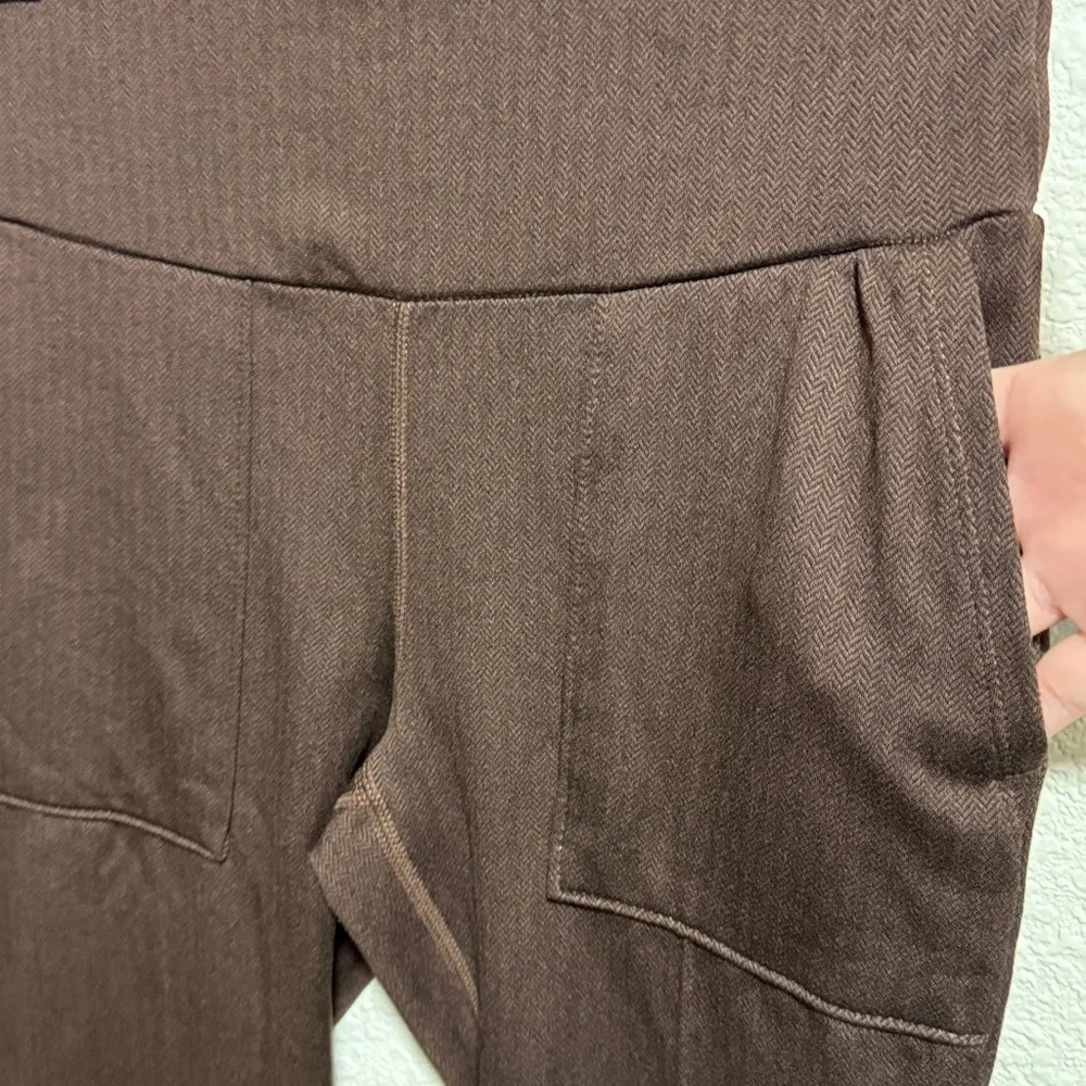 Mondetta brown stretch‎ leggings pants sz small - Image 7