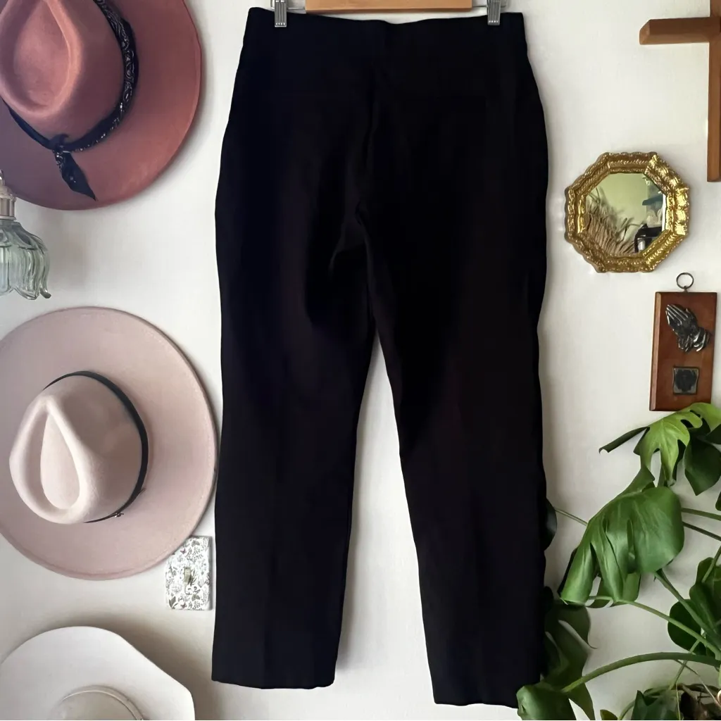 SPANX PerfectFit Ponte‎ Slim Straight Pants black Women’s SIZE LARGE - Image 3