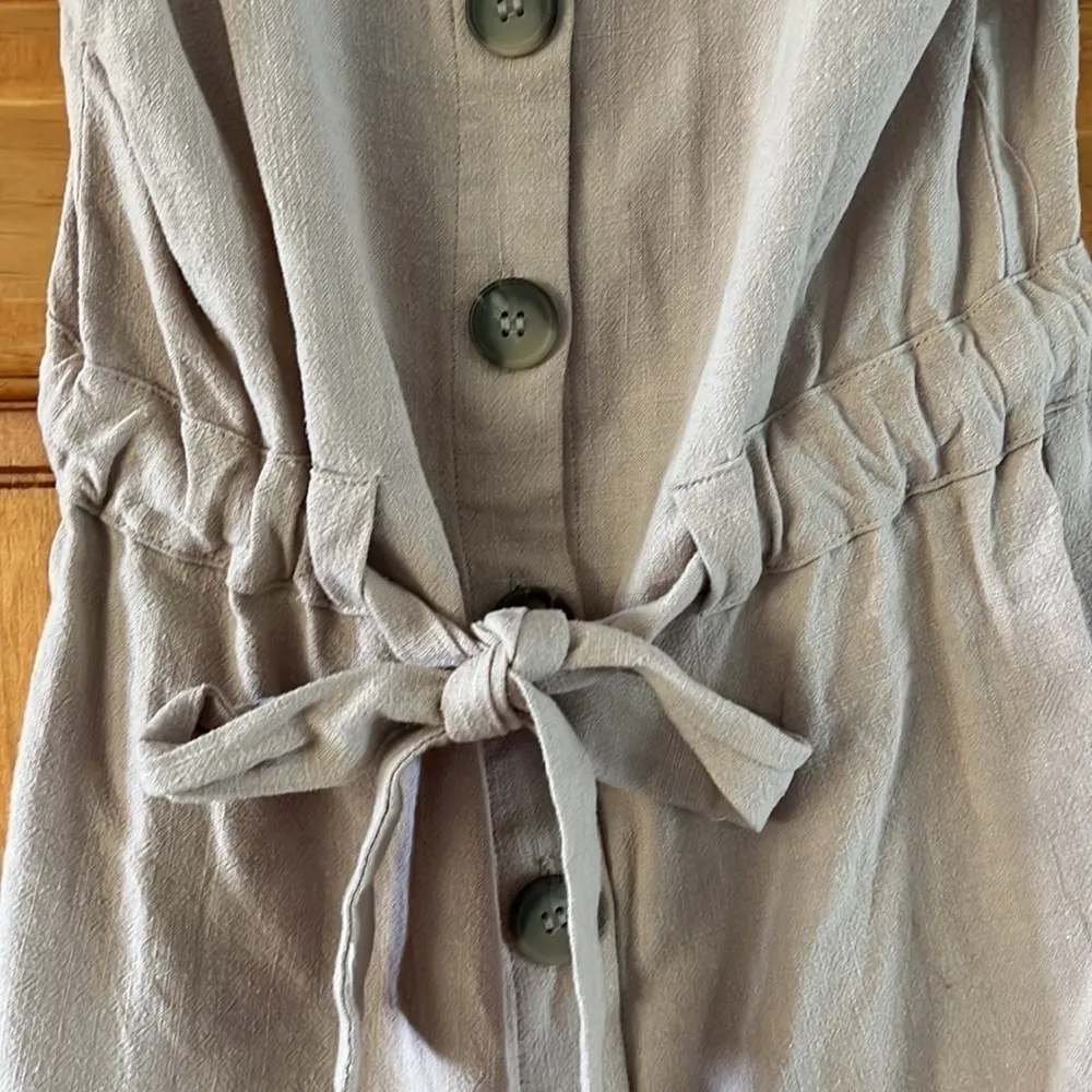 Primark Belted Button Down Tank NWOT - Image 2