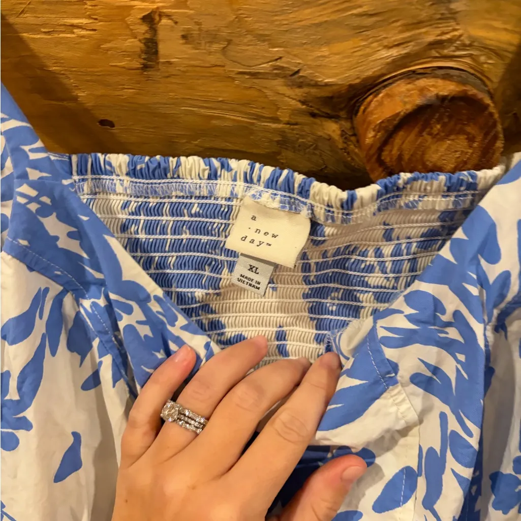 A New Day Floral Corset Dress size XL - Image 4