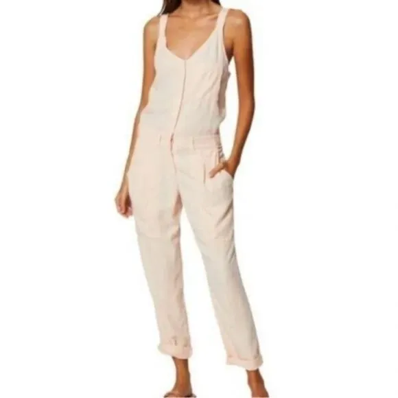 Young Fabulous & Broke Women's Trixie Jumpsuit Size Small in‎ Guava - Image 13