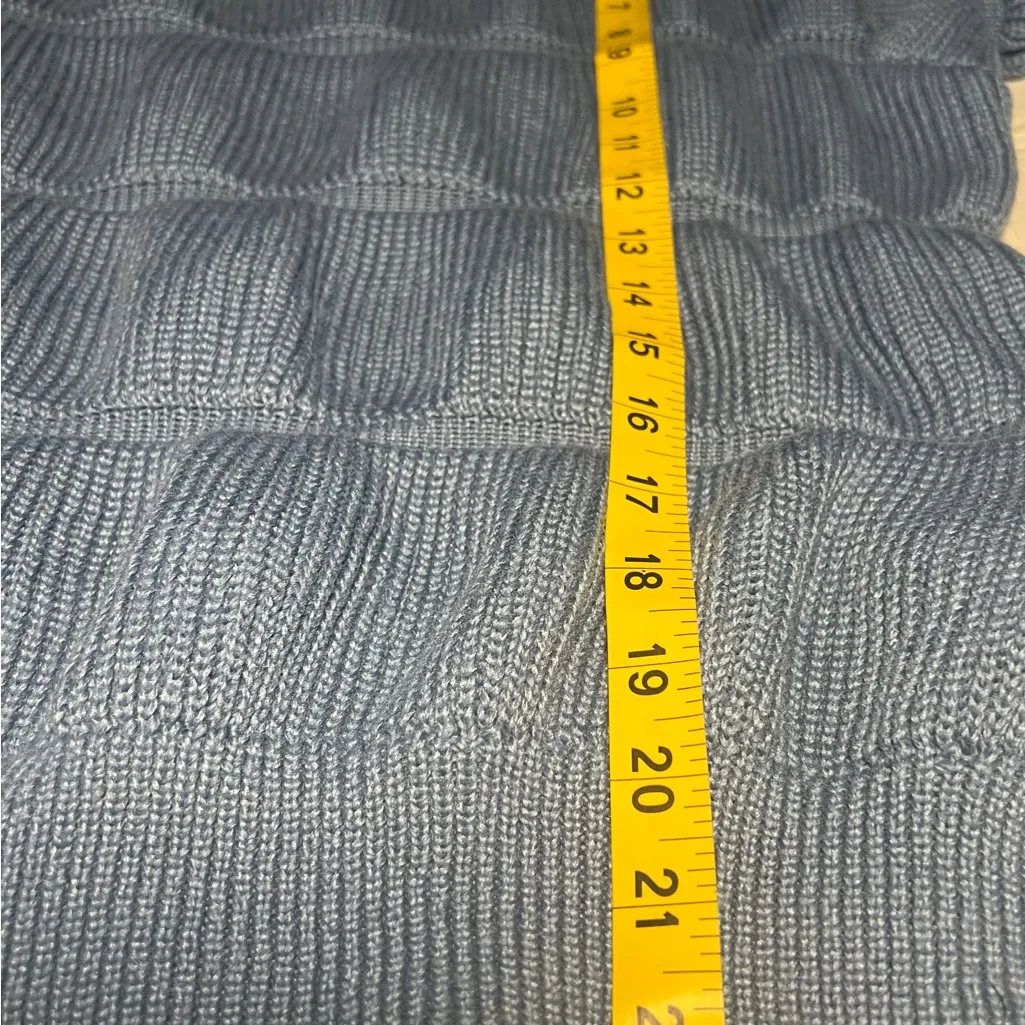 Elegant Blue Crew Neck Sweater S - Image 4