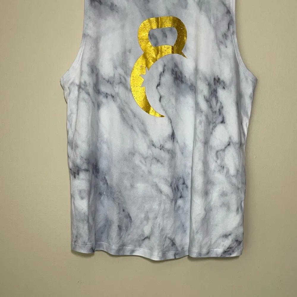Zyia Hendrix Marble Print Kettleball Tank - Image 3