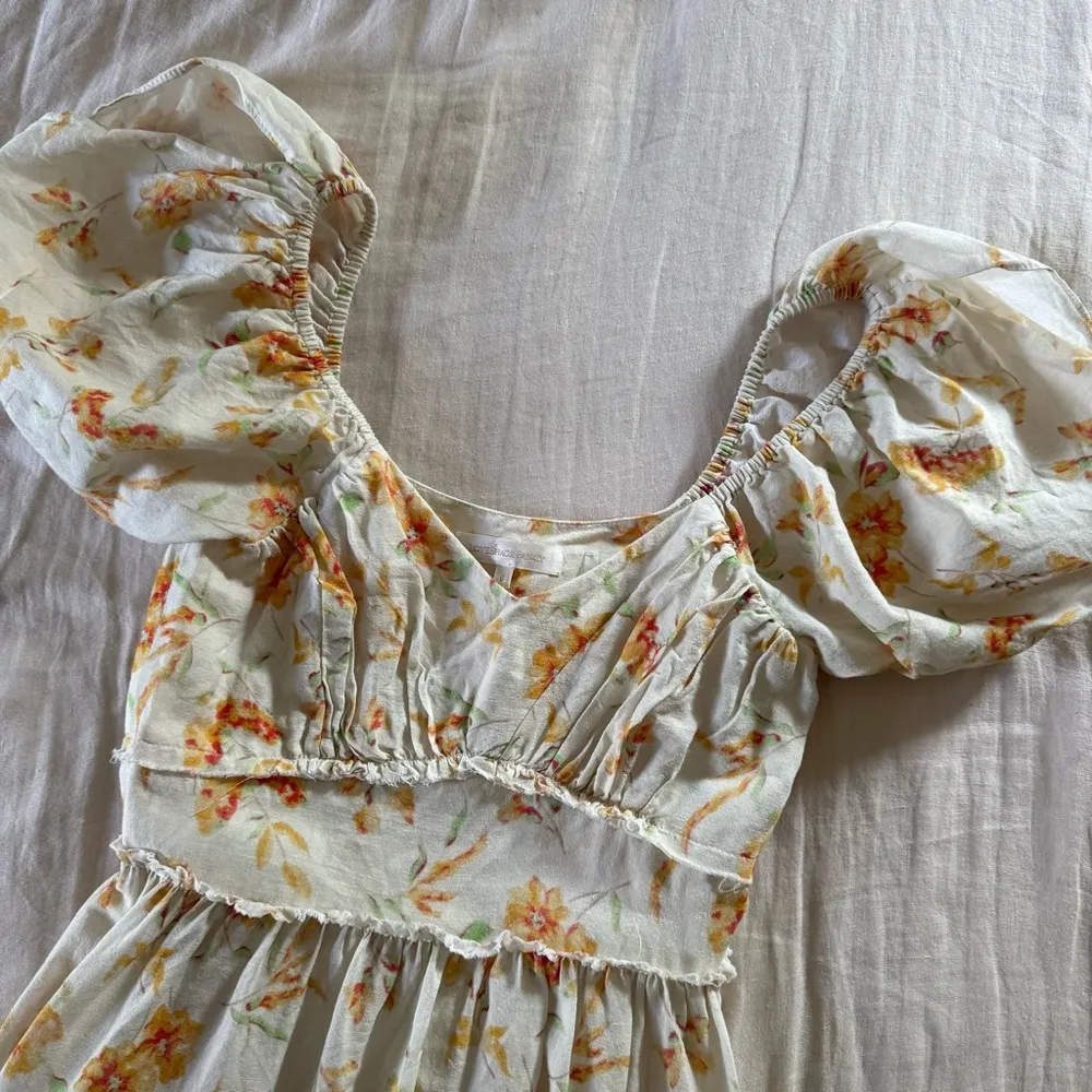 Loveshackfancy Angie Cotton Linen Sunshine Maxi, 0 - Image 5