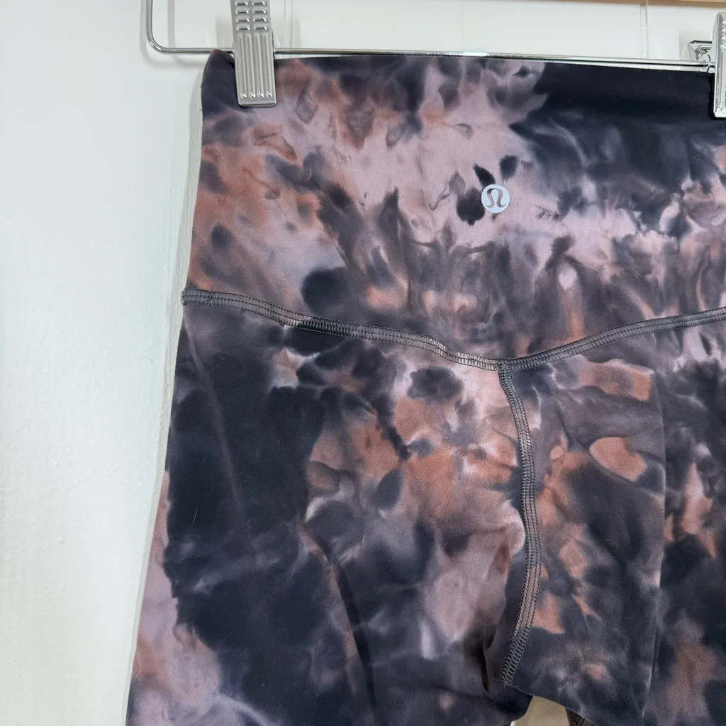 Lululemon Diamond Dye Graphite Grey Pink Pastel Align Short 8” - Image 13