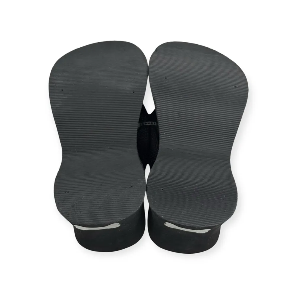 Y2K: OG new Rocket Dog ❤︎︎ Sculptural Platform Thong Flip Flops Sandals ❤︎︎ Blk - Image 13