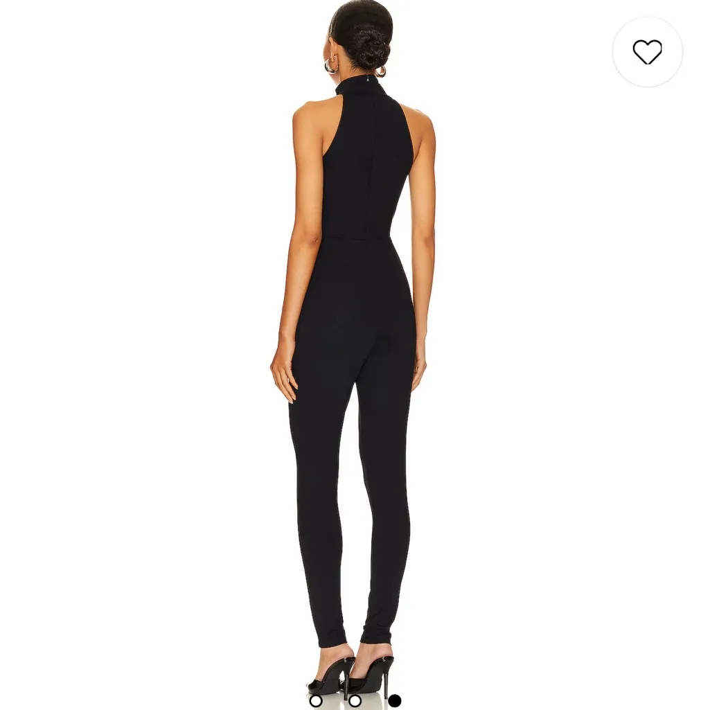 susana monaco Mock Turtleneck Legging Jumpsuit - Image 3