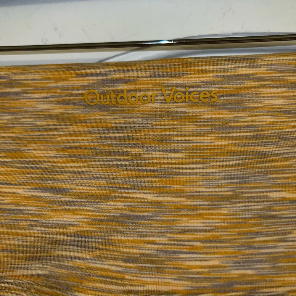 NWT Outdoor Voices Freeform Flow 7 Inch Bike Short in Color Sunset Heathered - Image 6