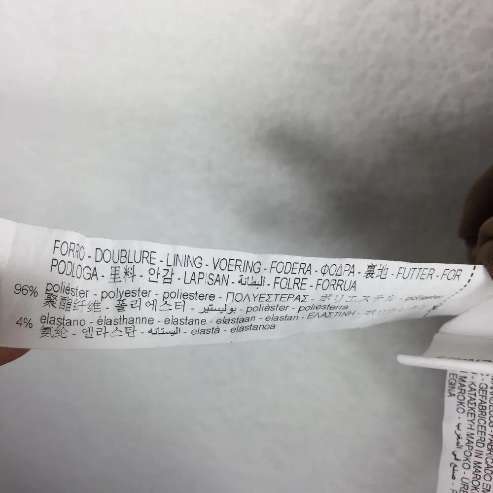 Zara Brown Asymmetric Draped Cut Out Ruched Mini Dress Size XS 7733/075 - Image 7