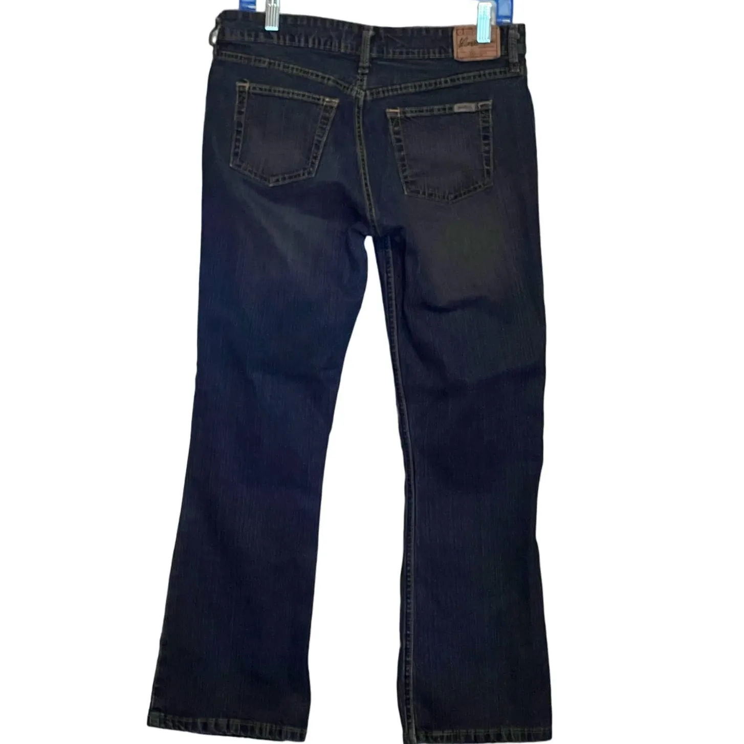 Levi Strauss Signature Women's Stretch‎ Low Rise Bootcut Size Misses 6 Short Blue - Image 2