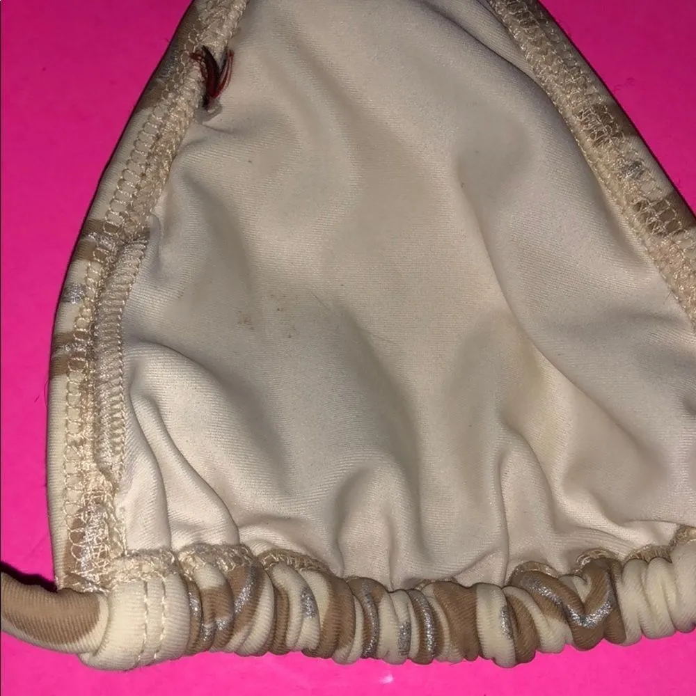 KGB‎ Bikini Top Tan Size M - Image 7