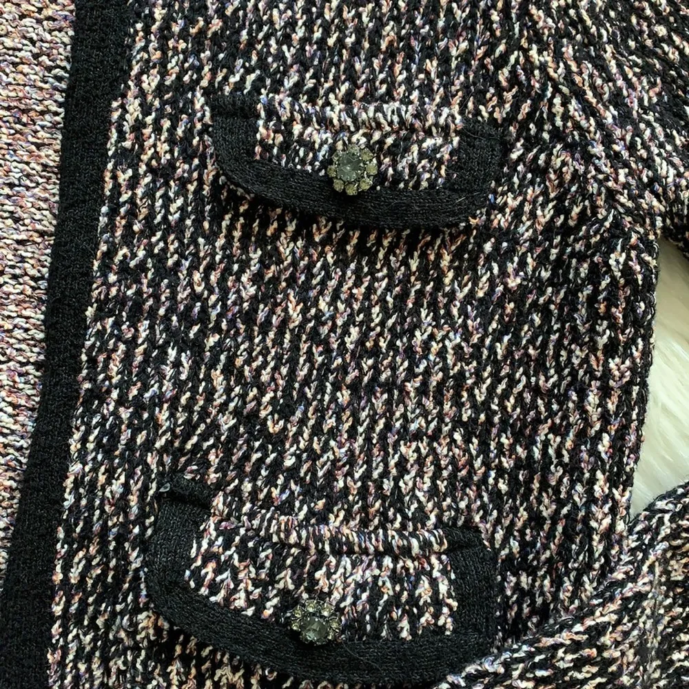 nwt // zara knitwear collection open jacket - Image 8