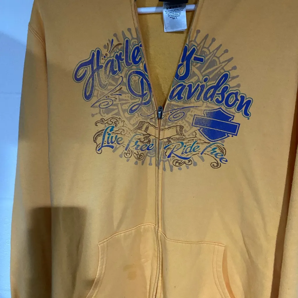 Harley Davidson hoodie X - Image 3