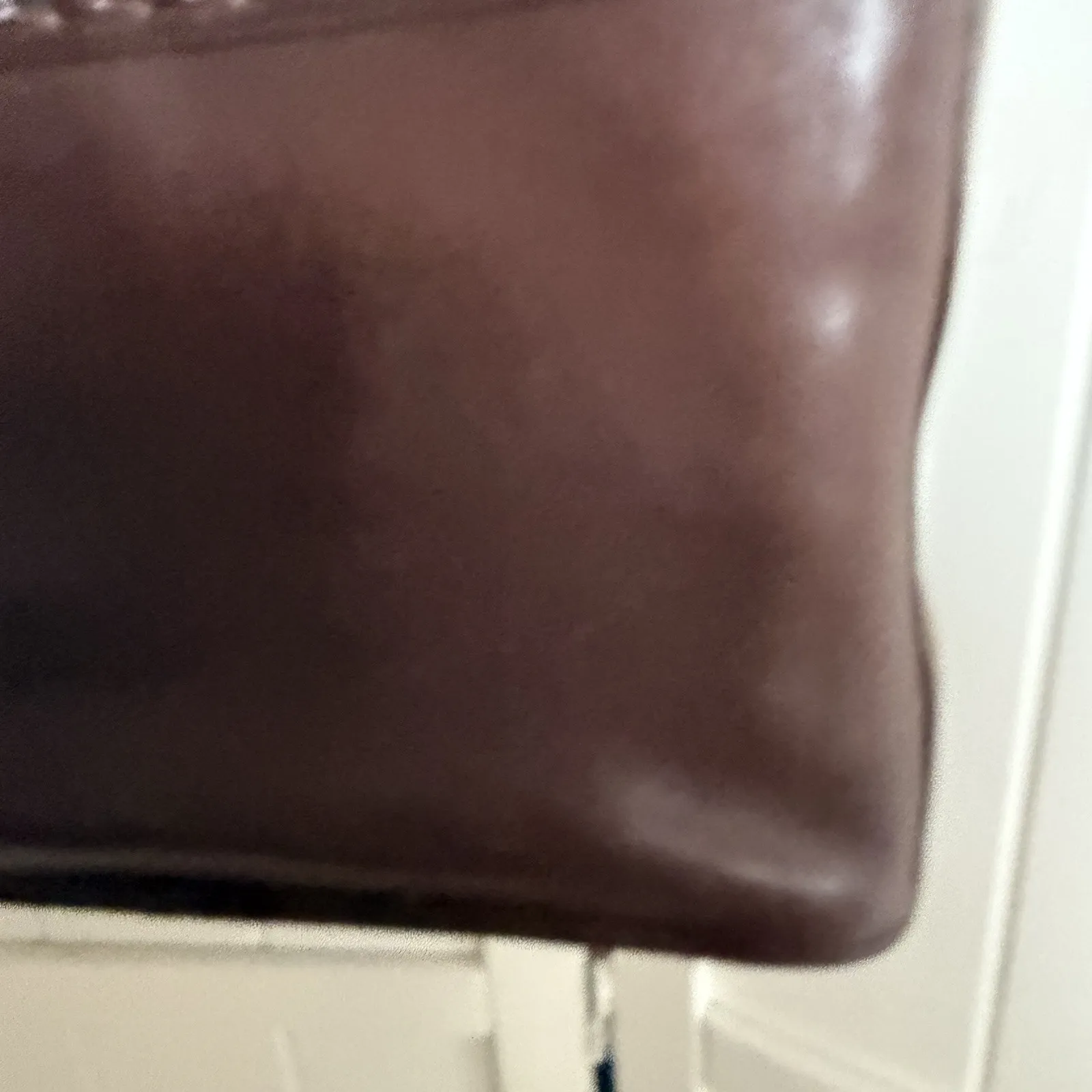 Brighton Brown Leather Basket‎ Weave Design Tote Handbag Purse Vintage - Image 12