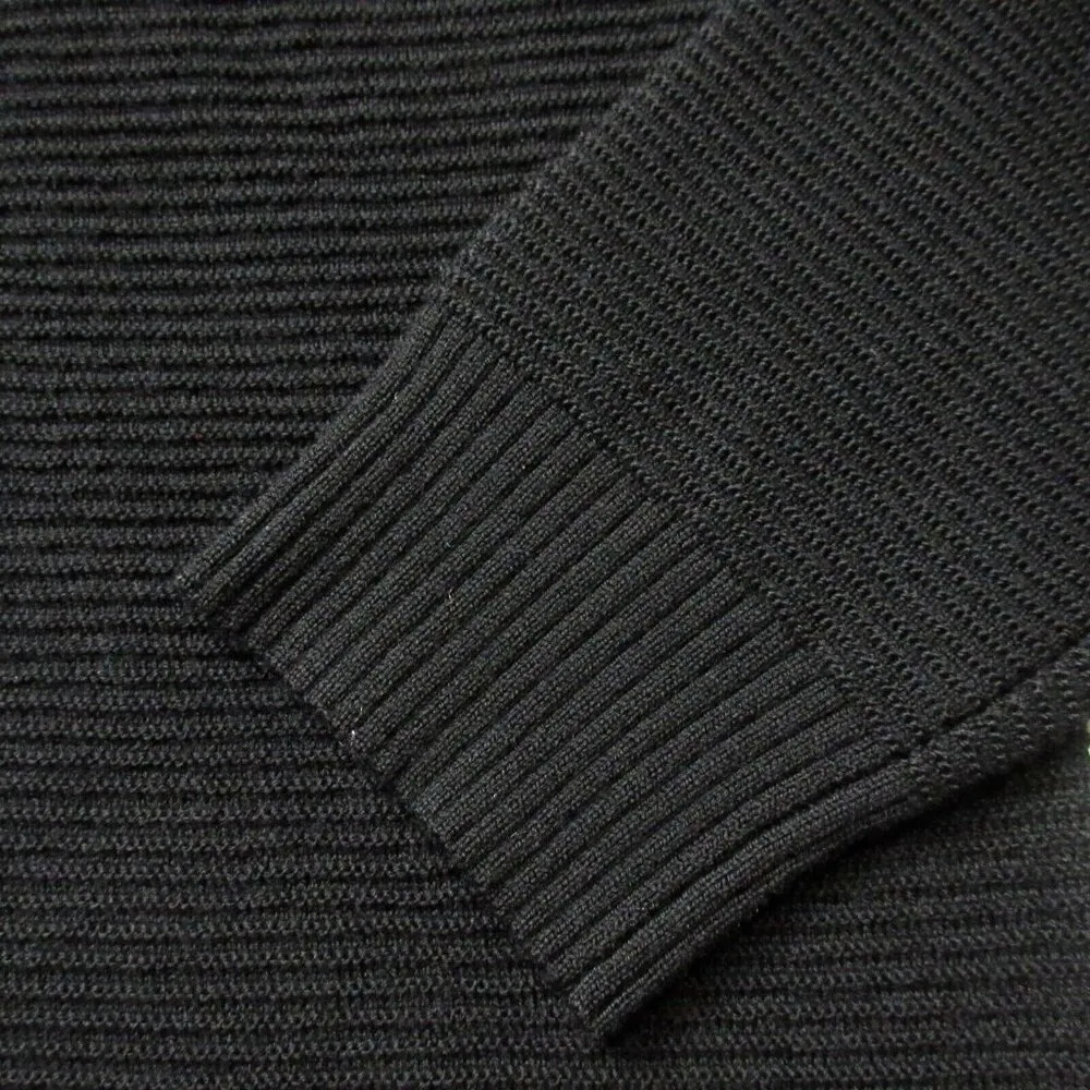 NWT Lululemon Simply Wool Sweater in Black Machine Washable Pullover 10 - Image 4