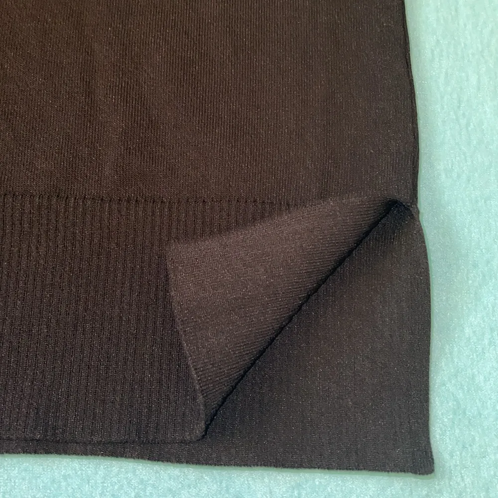 I.N.C International Concepts floral embroidered 3/4 kimono sleeves knit size 1X Black - Image 5