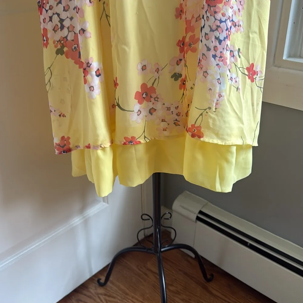 Tommy Hilfiger sleeveless floral chiffon dress - Image 3