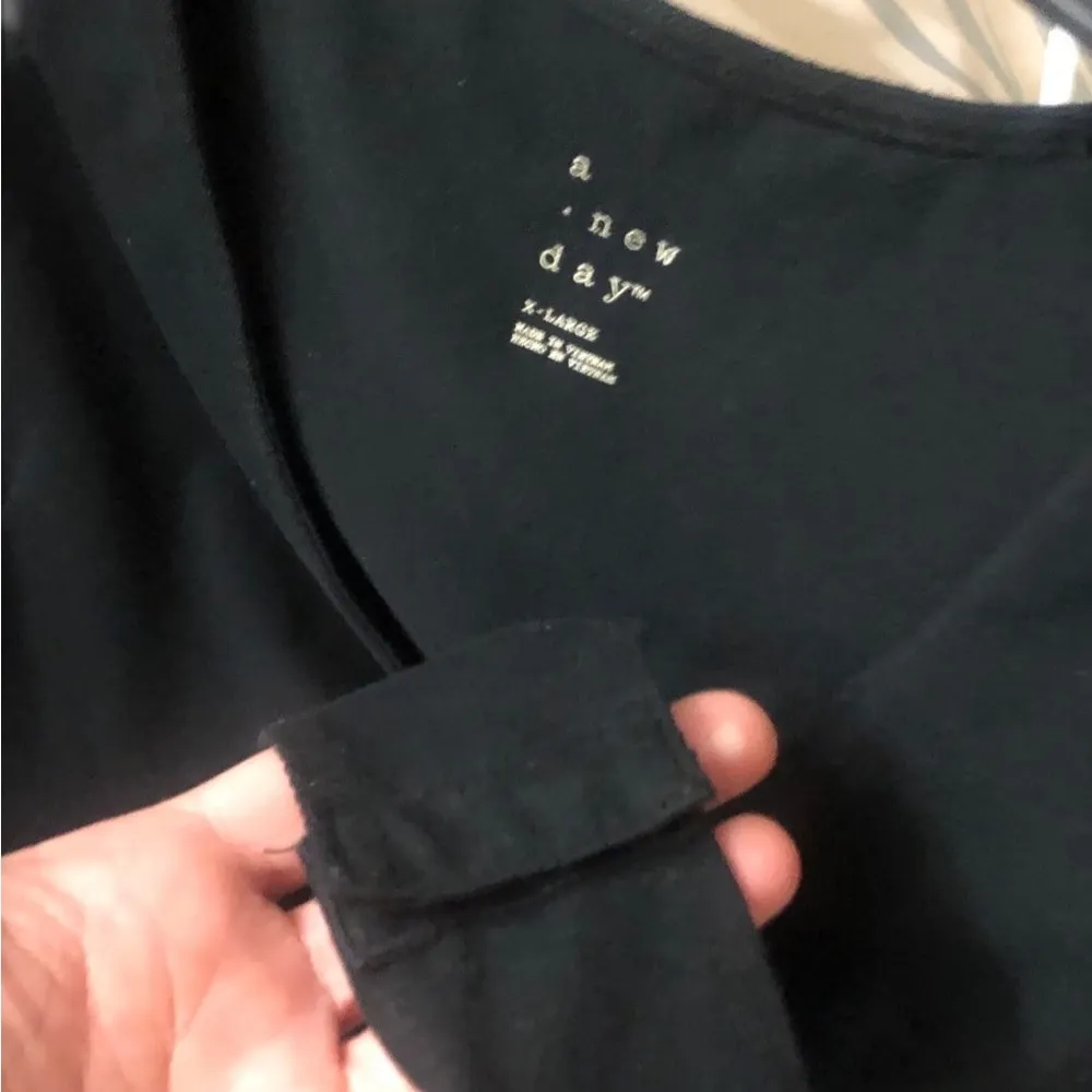 A New Day Black Sleeveless Bodysuit - Image 2