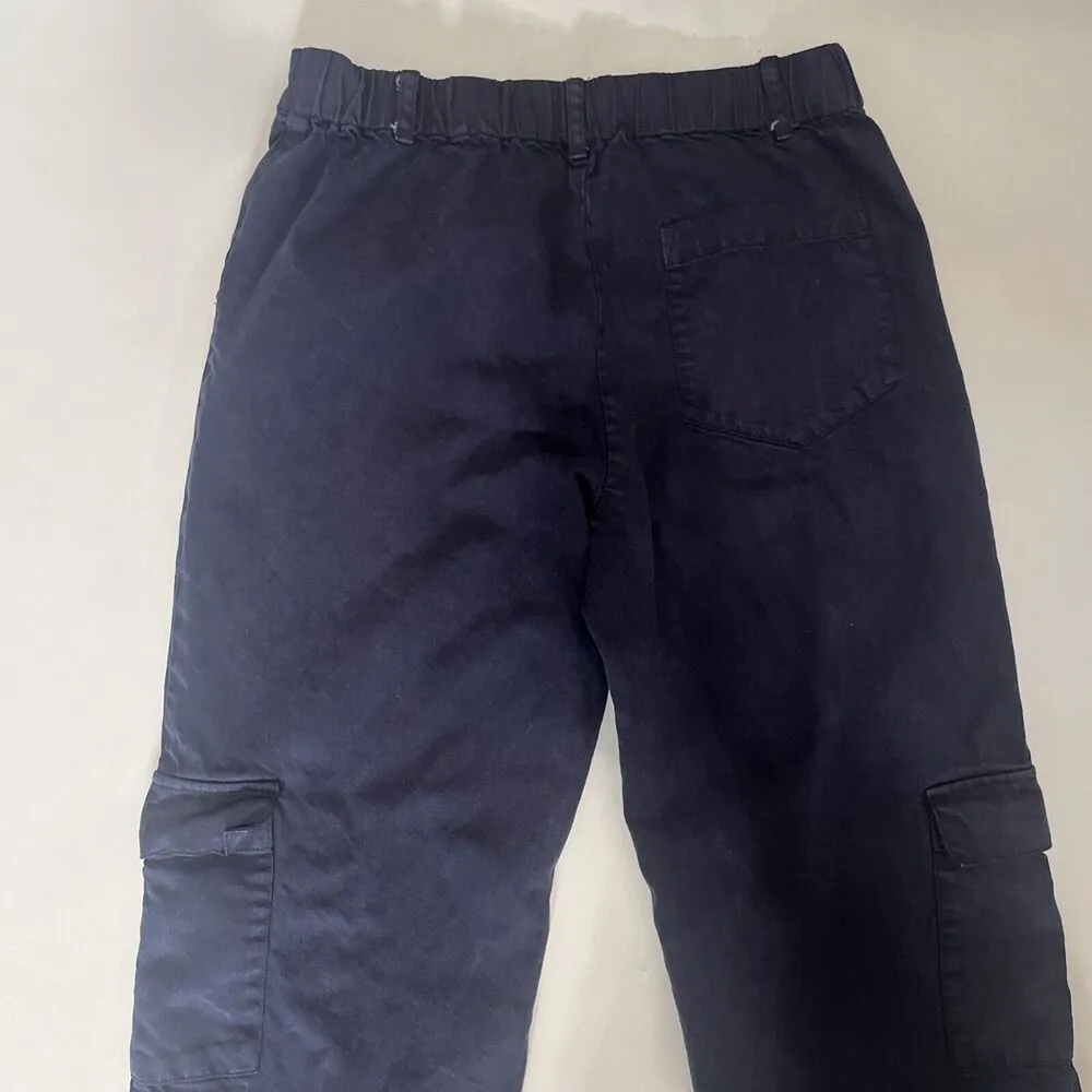 YBF Young Broke Fabulous Sz Small Dark Blue Navy Cargo Pants - Image 12