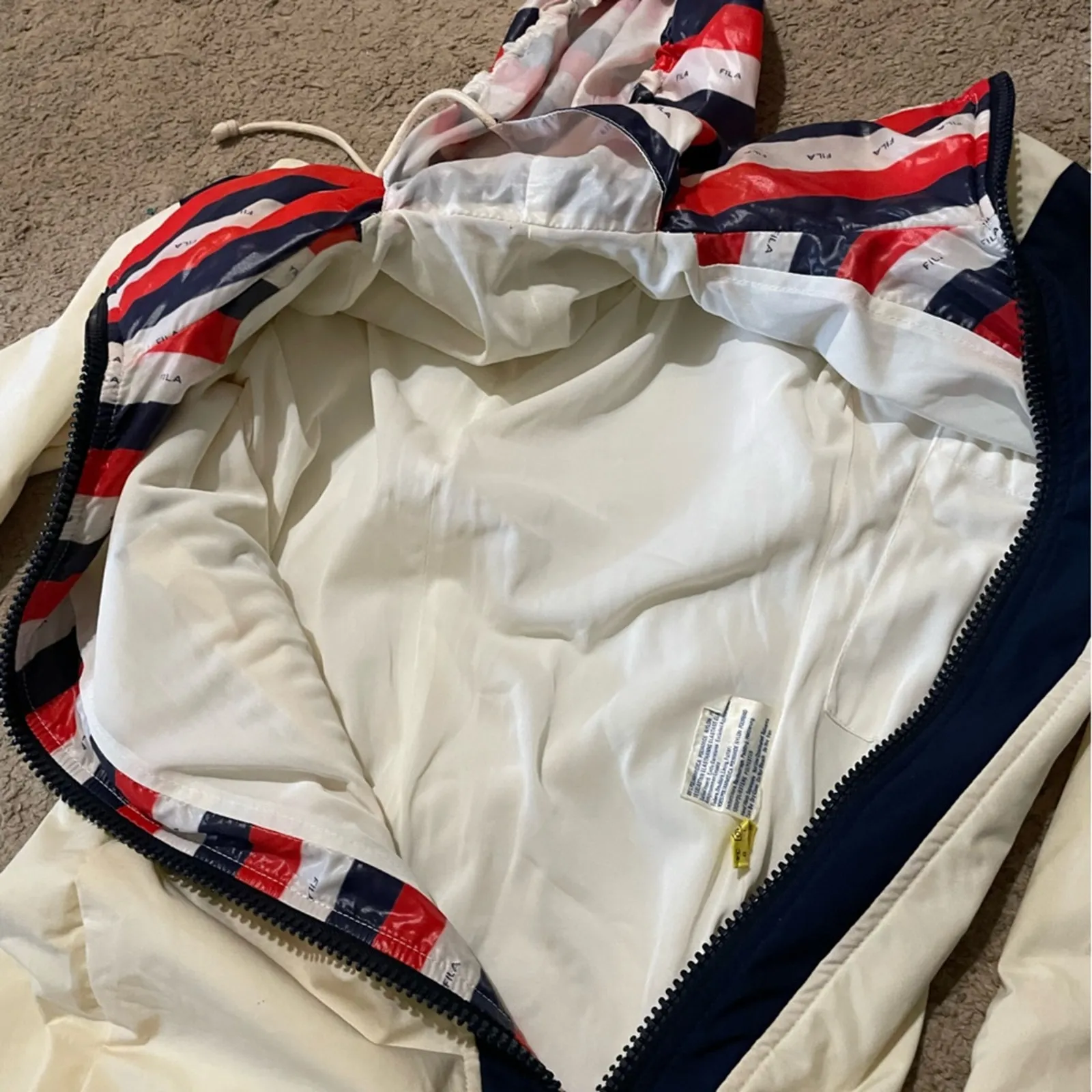 80s FILA hooded snow suit - Image 8