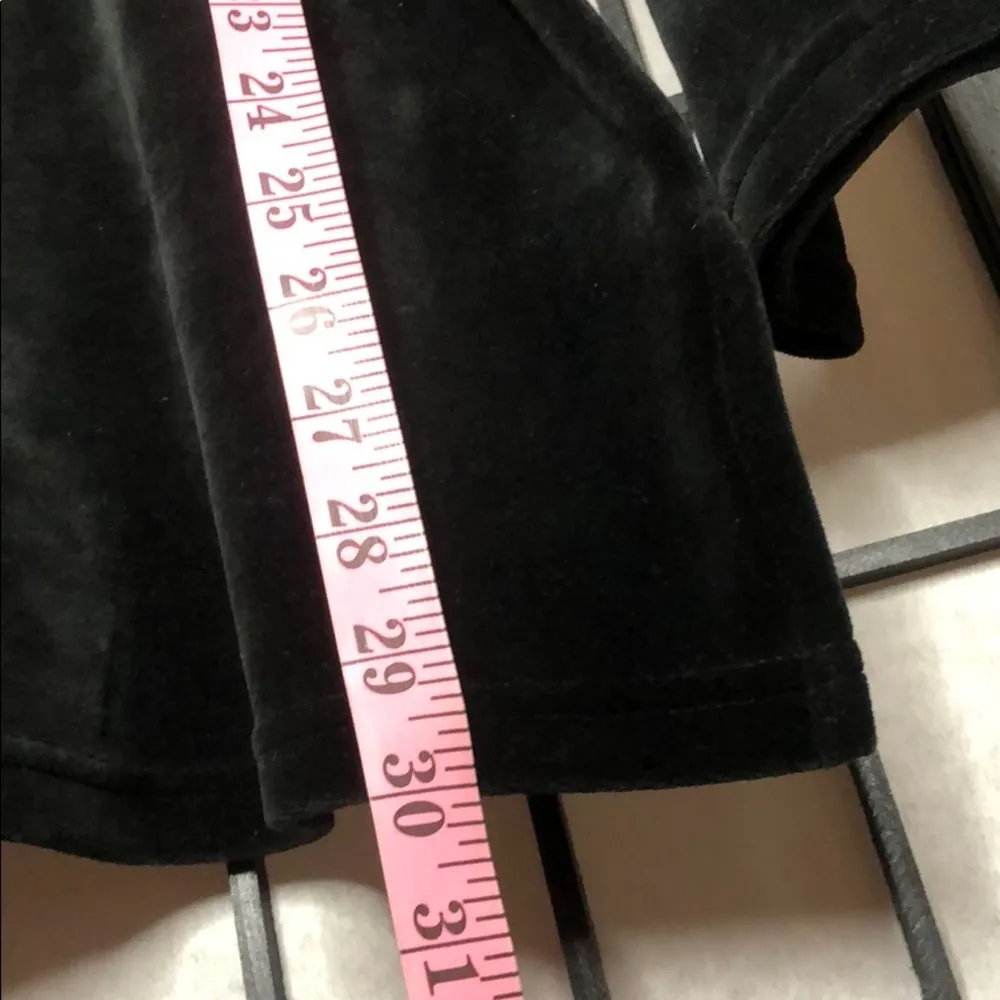 Vintage Karen Schott  Velvet with Christmas appliqué Tunic size XL - Image 5